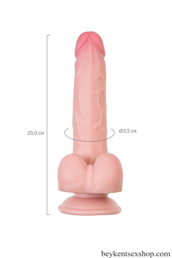 20 Cm My Babe My Darling Gerçekçi Derili Yapay Penis Dildo