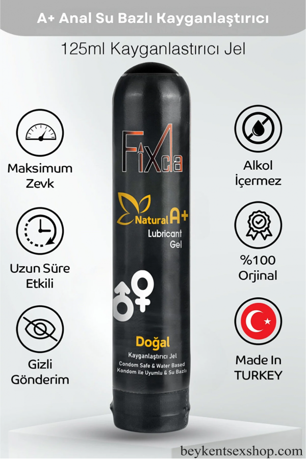 FixCla Kayganlaştırıcı Jel Natural Anal A+ 125 ml