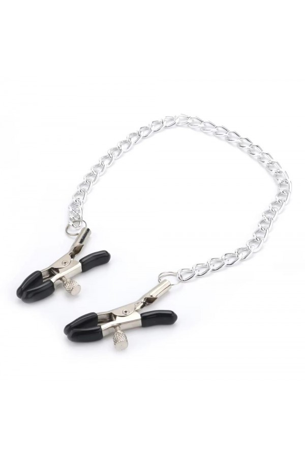 BDSM Zincirli Göğüs Ucu Kelepçesi BDSM Zincirli Göğüs Ucu Kelepçesi